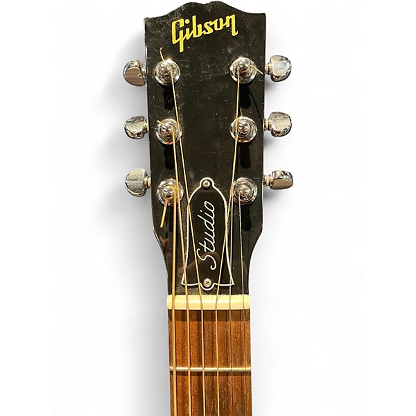 Used Gibson L-100 STUDIO Natural Acoustic Electric Guitar