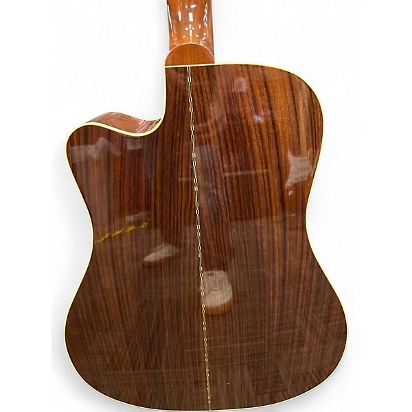 Used 2014 Gibson Songwriter Deluxe Studio Natural Acoustic Electric Guitar