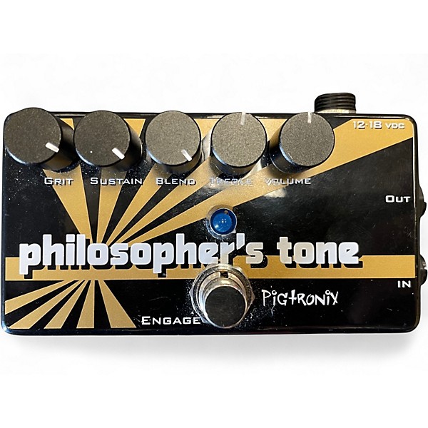 Used Pigtronix Philosophers Tone Effect Pedal