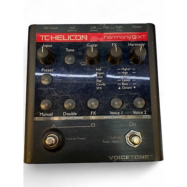 Used TC Helicon HARMONY -G XT Effect Pedal