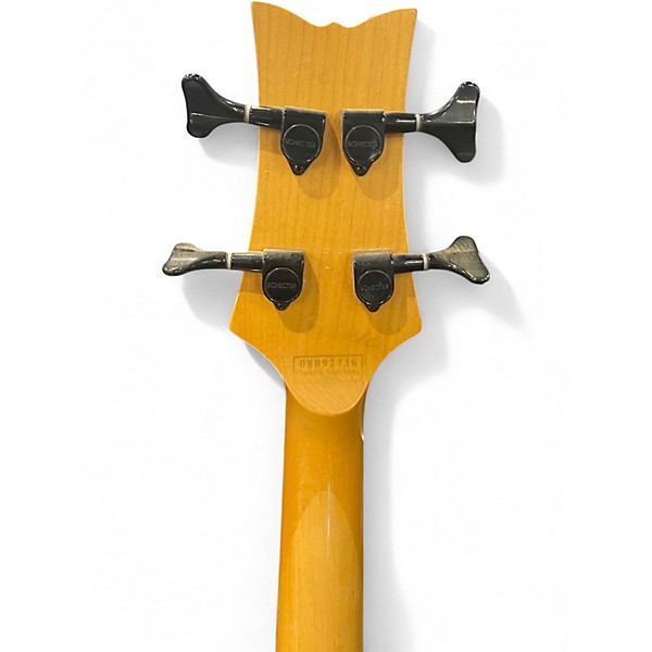 Used Schecter Guitar Research Damien 4 String Black Electric Bass Guitar