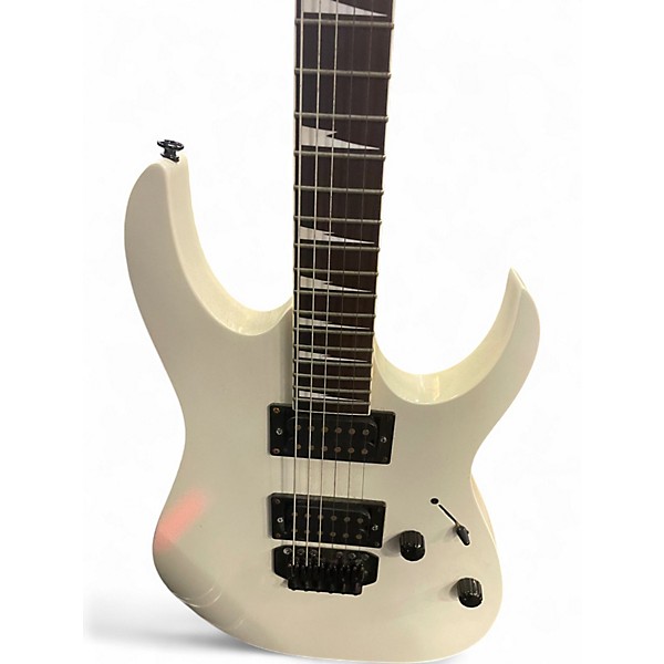 Used Ibanez GIO GRG120EX WHITE Solid Body Electric Guitar