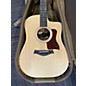 Used Taylor 210CE Natural Acoustic Electric Guitar