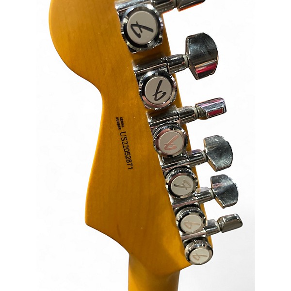 Used 2022 Fender American Professional II Stratocaster Olympic White Solid Body Electric Guitar