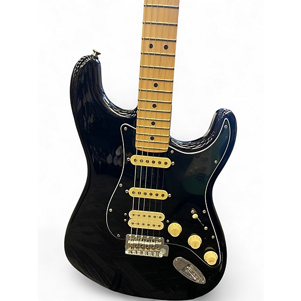 Used Fender American Performer Stratocaster HSS BLACK Solid Body Electric Guitar