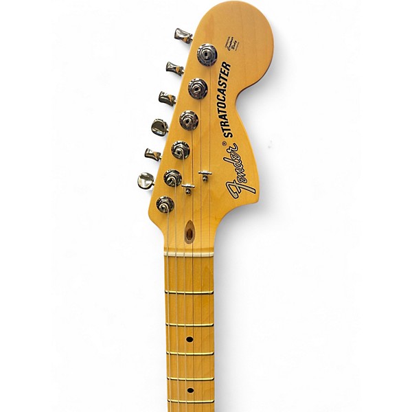 Used Fender American Performer Stratocaster HSS BLACK Solid Body Electric Guitar