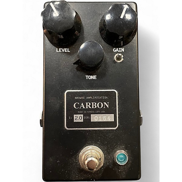 Used Browne Amplification Carbon V2 Effect Pedal