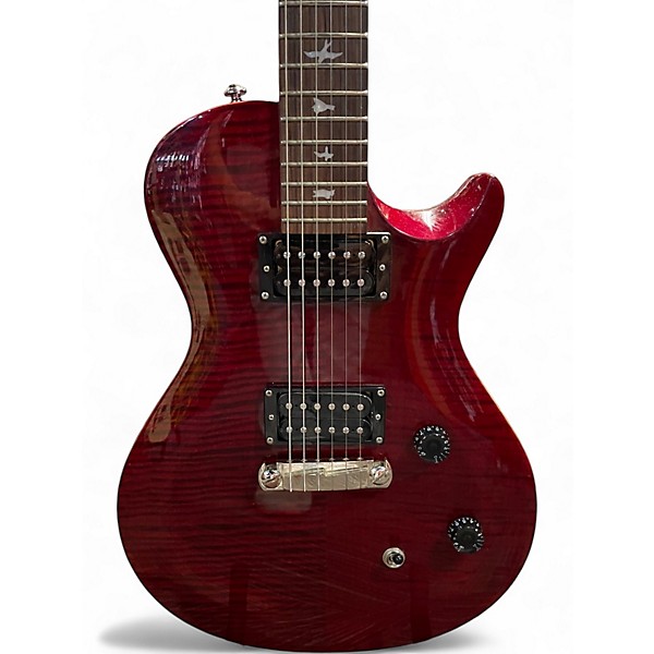 Used PRS Singlecut SE Trans Red Solid Body Electric Guitar