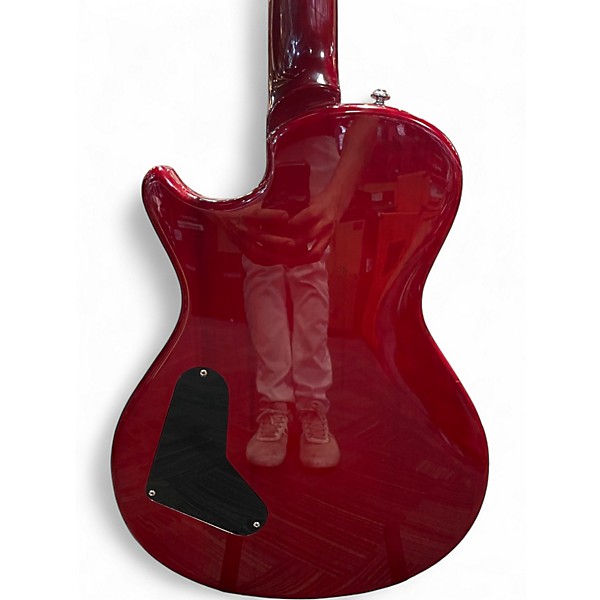 Used PRS Singlecut SE Trans Red Solid Body Electric Guitar