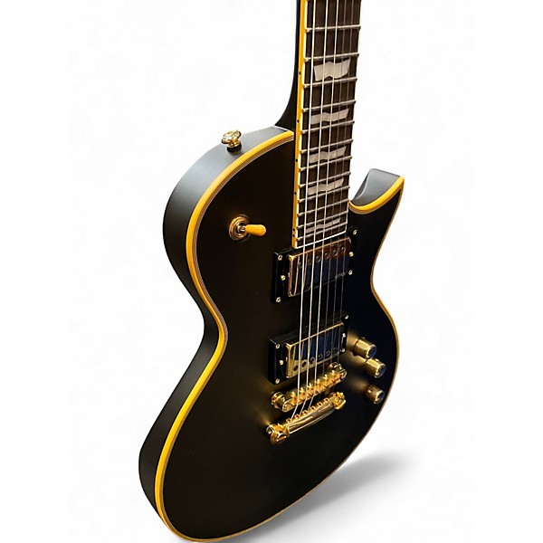 Used ESP LTD EC1000 Deluxe Black Solid Body Electric Guitar