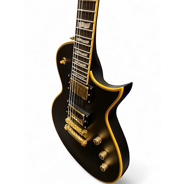 Used ESP LTD EC1000 Deluxe Black Solid Body Electric Guitar