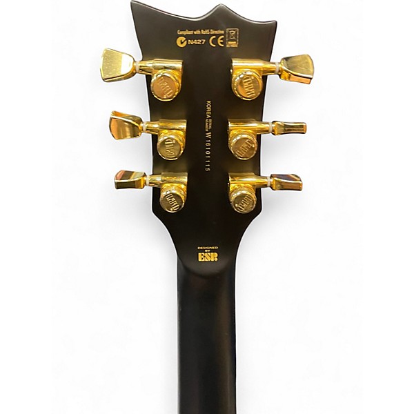 Used ESP LTD EC1000 Deluxe Black Solid Body Electric Guitar