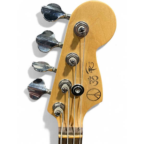 Used Squier mini precision bass Black Electric Bass Guitar