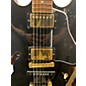 Used 2008 Gibson esdpebnh1 Black Hollow Body Electric Guitar
