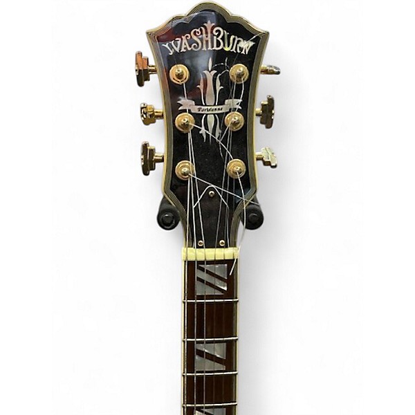 Used Washburn J8 Sunburst Hollow Body Electric Guitar