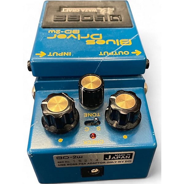 Used BOSS BD2W Blues Driver Waza Craft Effect Pedal