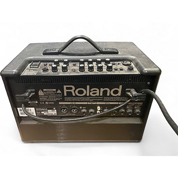 Used Roland AC60 60W 2X6.5 Acoustic Guitar Combo Amp