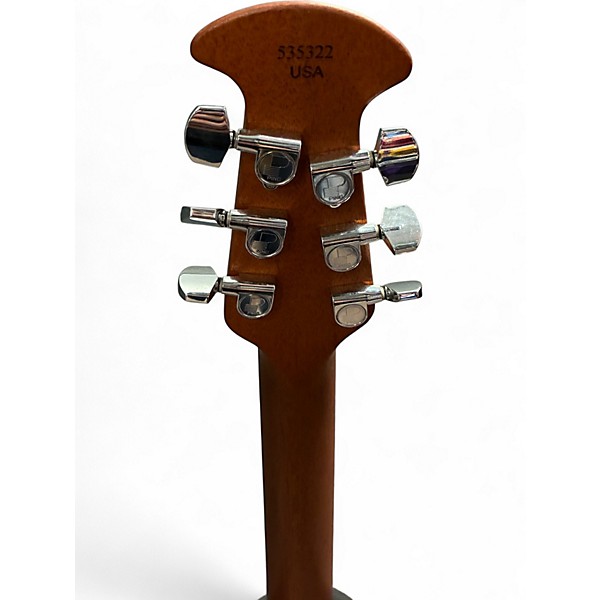 Used Ovation 1771 Standard Balladeer Red Burst Acoustic Electric Guitar