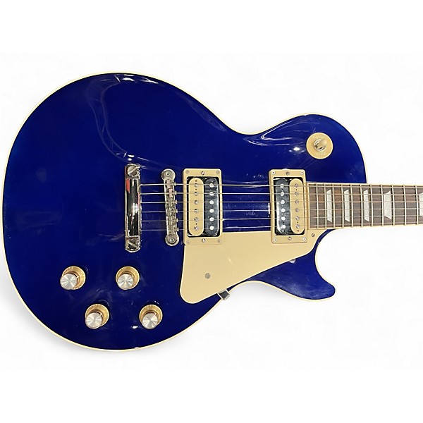 Used Gibson Les Paul Classic Royal Blue Solid Body Electric Guitar