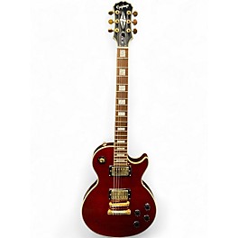 Used Epiphone Les Paul Custom Red Solid Body Electric Guitar