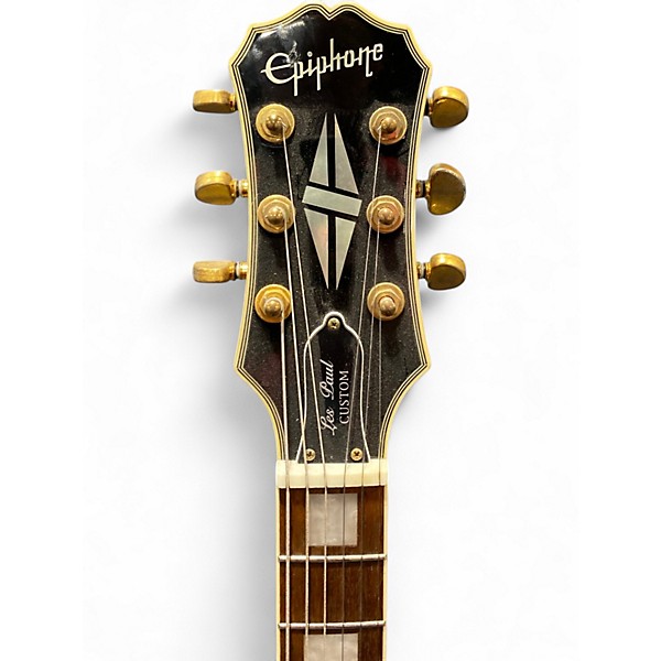 Used Epiphone Les Paul Custom Red Solid Body Electric Guitar