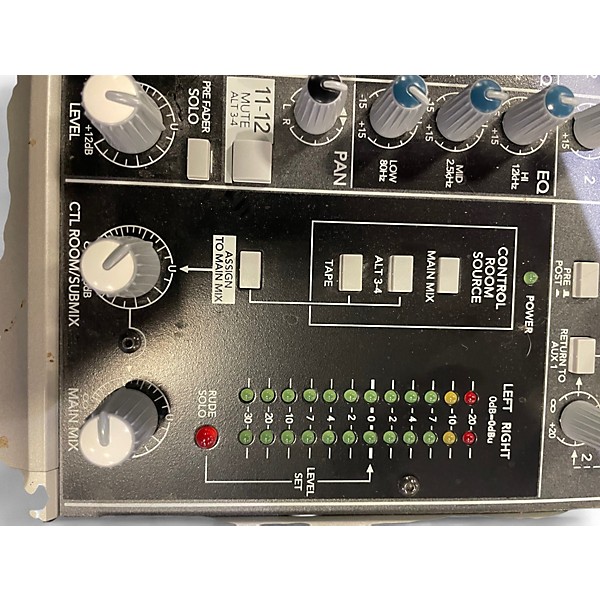 Used Mackie 1202VLZ3 Unpowered Mixer
