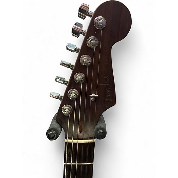 Used Fender American Professional Stratocaster with Rosewood Neck Ocean Turquoise Solid Body Electric Guitar