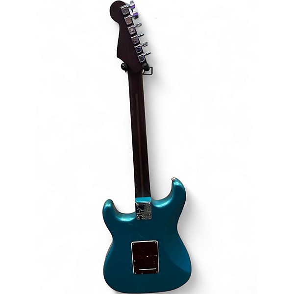 Used Fender American Professional Stratocaster with Rosewood Neck Ocean Turquoise Solid Body Electric Guitar