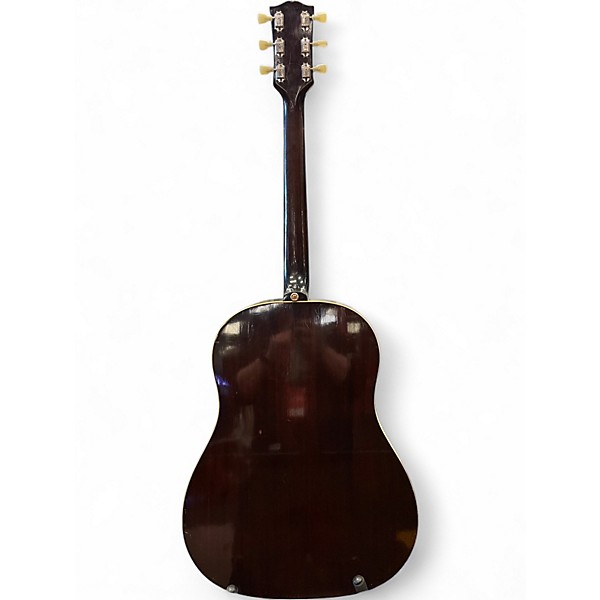 Vintage 1967 Gibson J160E Sunburst Acoustic Electric Guitar