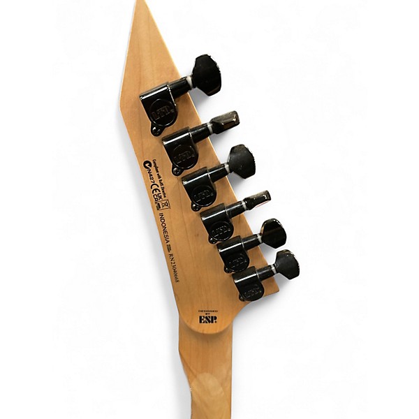 Used ESP LTD MH203 Turquoise Solid Body Electric Guitar