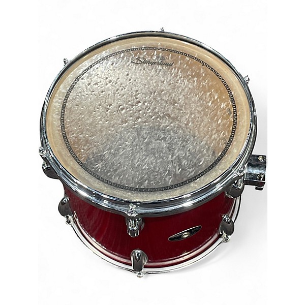 Used Slingerland 5 Piece 5 Piece Red Drum Kit