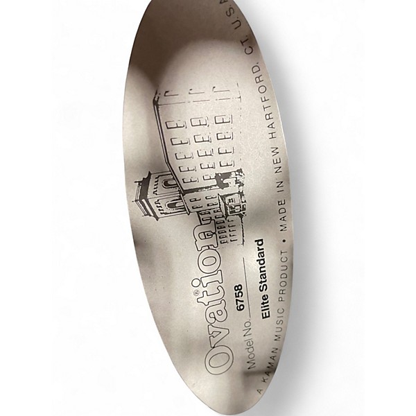 Used Ovation Elite Standard Natural 12 String Acoustic Guitar