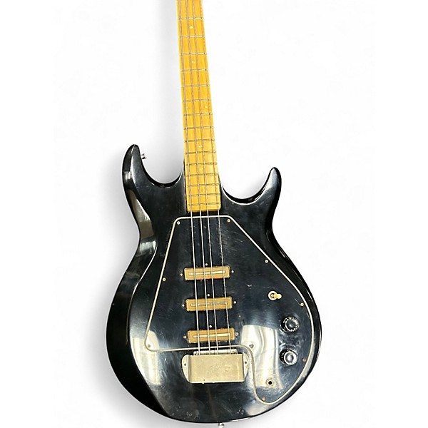 Vintage 1977 Gibson Grabber G3 Bass Black Electric Bass Guitar