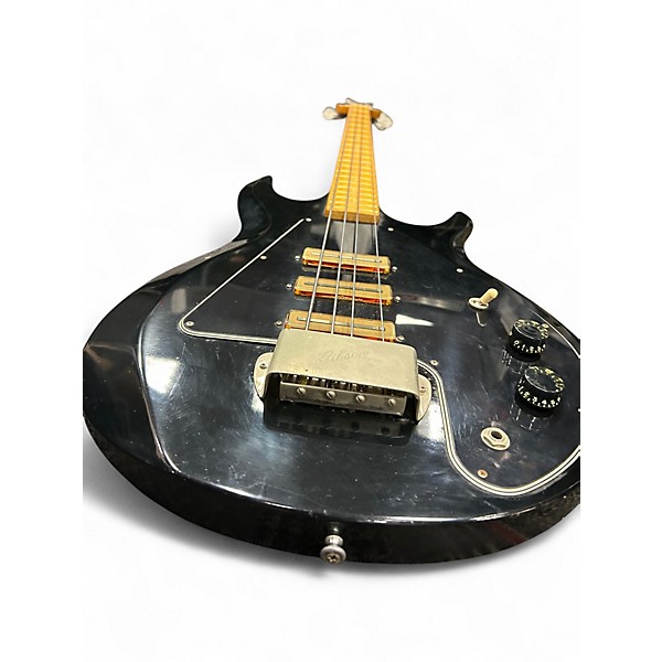 Vintage 1977 Gibson Grabber G3 Bass Black Electric Bass Guitar