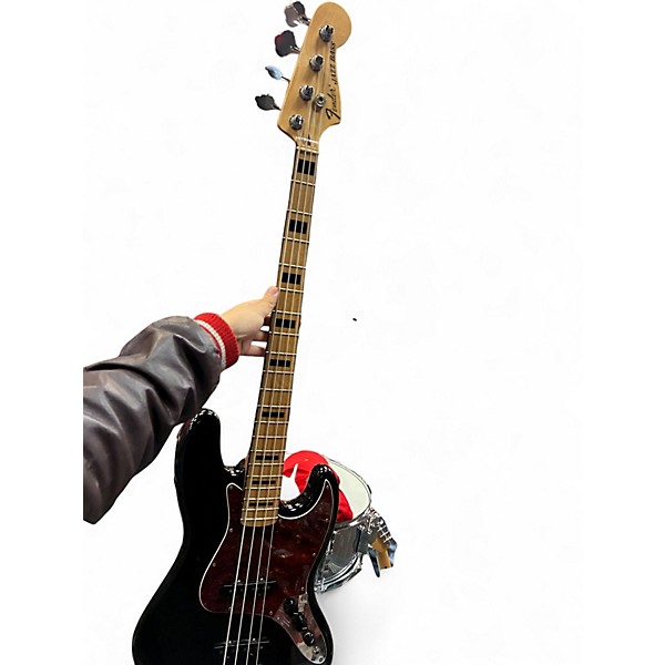 Used Fender GEDDY LEE JAZZ BASS BLACK Electric Bass Guitar