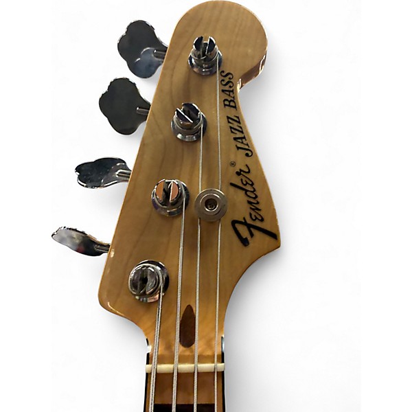 Used Fender GEDDY LEE JAZZ BASS BLACK Electric Bass Guitar