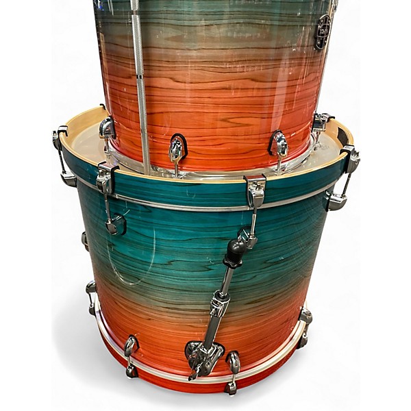 Used 2025 Mapex 6 Piece Armory Limited Edition Garnet Ocean Drum Kit