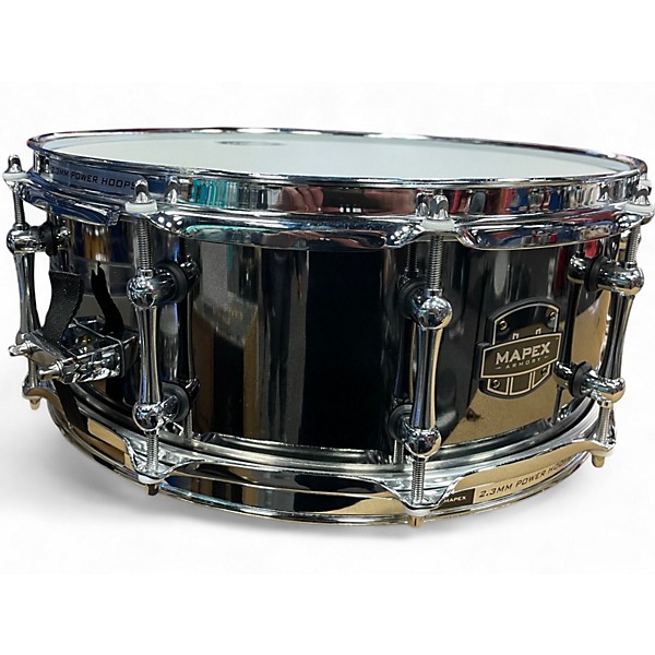 Used 2025 Mapex 14in Tomahawk Steel Black Steel Drum