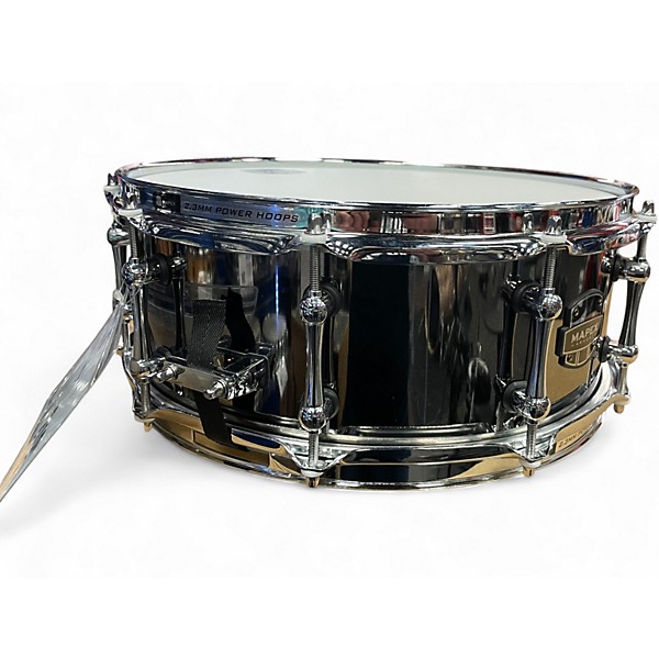 Used 2025 Mapex 14in Tomahawk Steel Black Steel Drum