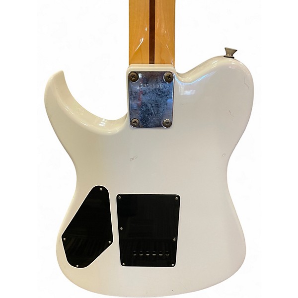 Used Squier Bullet HST Alpine White Solid Body Electric Guitar