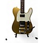 Used Squier Classic Vibe 60's Custom Telecaster SH Aztec Gold Solid Body Electric Guitar thumbnail