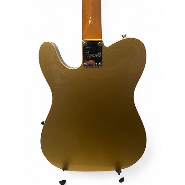 Used Squier Classic Vibe 60's Custom Telecaster SH Aztec Gold Solid Body Electric Guitar