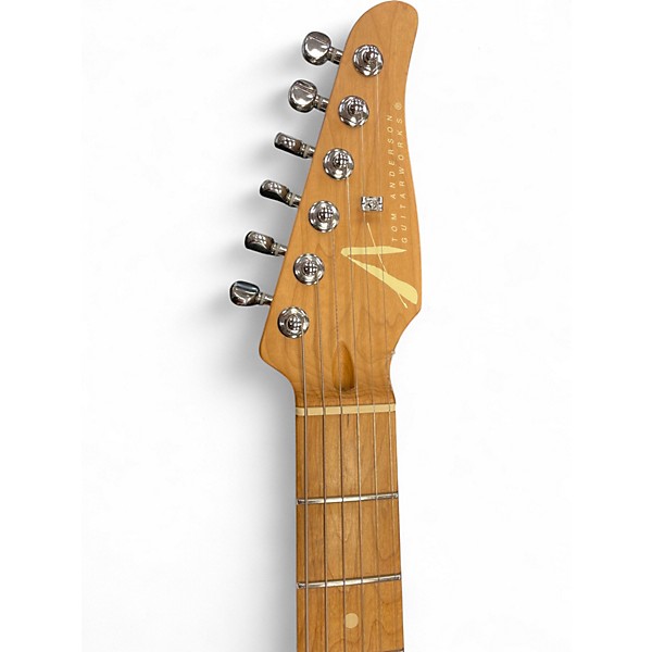Used Tom Anderson Guardian Angel SATIN NATURAL ORANGE BURST Solid Body Electric Guitar