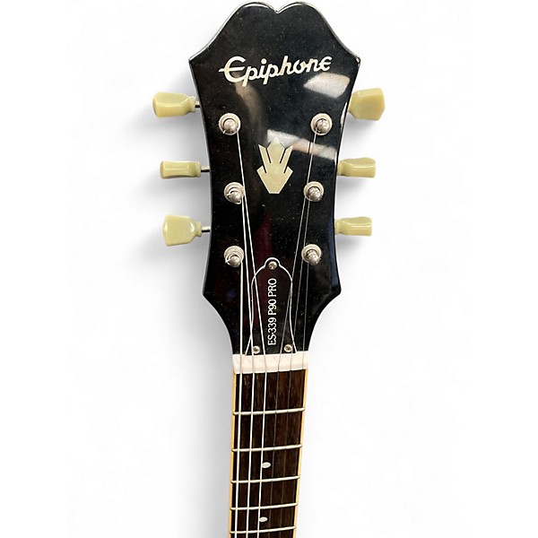 Used Epiphone ES339 P90 Pro Pelham Blue Hollow Body Electric Guitar