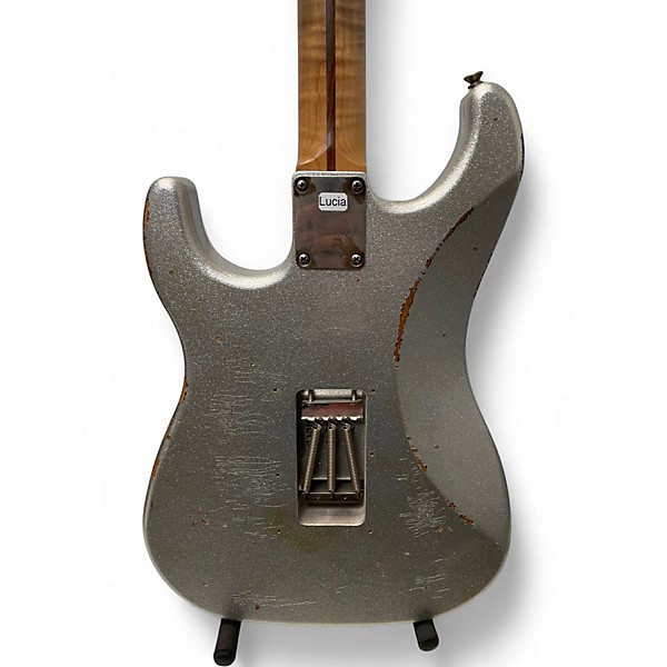 Used LsL Instruments Saticoy 22 Silver Sparkle Solid Body Electric Guitar