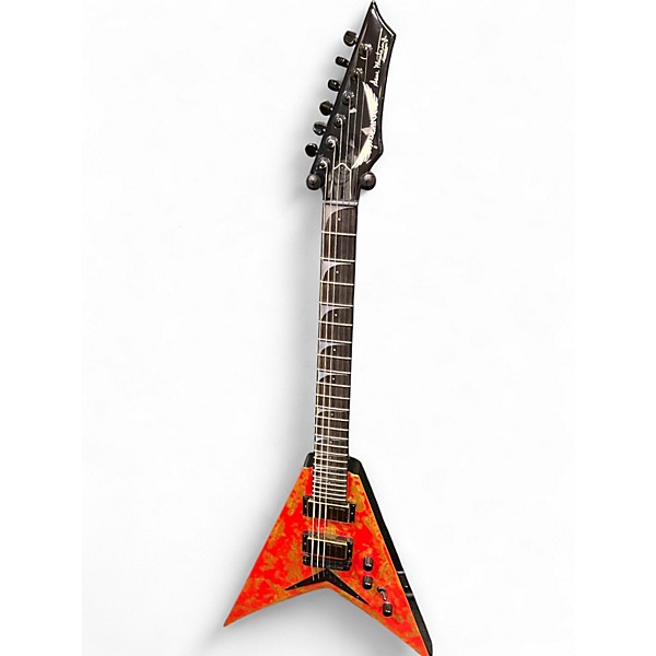 Used Dean USA VMNT Grail Red with Gold Leaf Solid Body Electric Guitar
