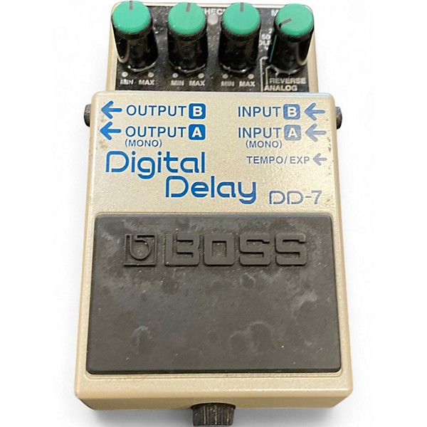 Used BOSS DD7 Digital Delay Effect Pedal