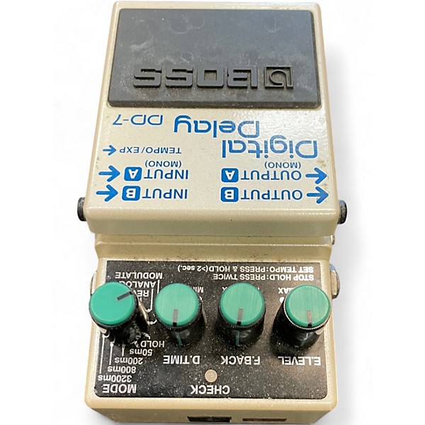 Used BOSS DD7 Digital Delay Effect Pedal