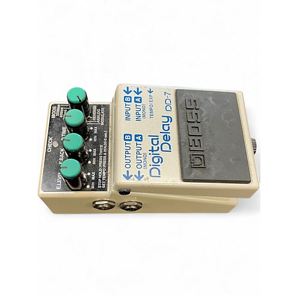 Used BOSS DD7 Digital Delay Effect Pedal