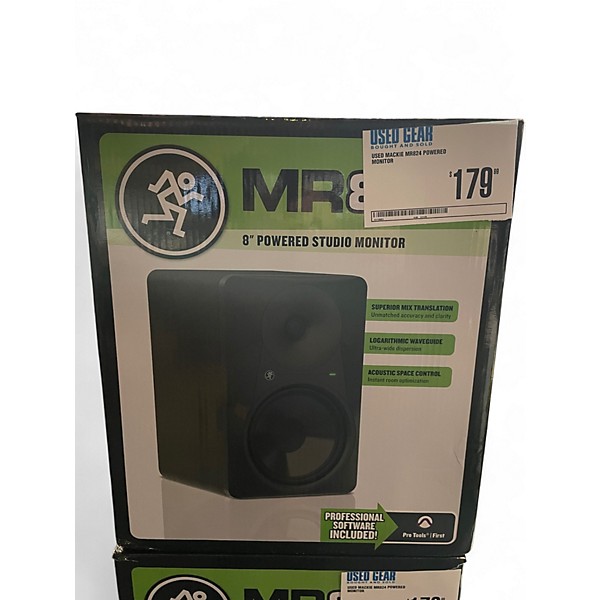 Used Mackie MR824 Powered Monitor